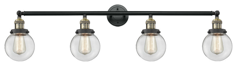 Innovations Lighting 215-Bab-S-G202-6 4 Light 42" Adjustable Bathroom Fixture