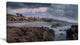 "Heavy Rain Clouds Over Crescent Bay" Landscape Wall Art, 40"x20"