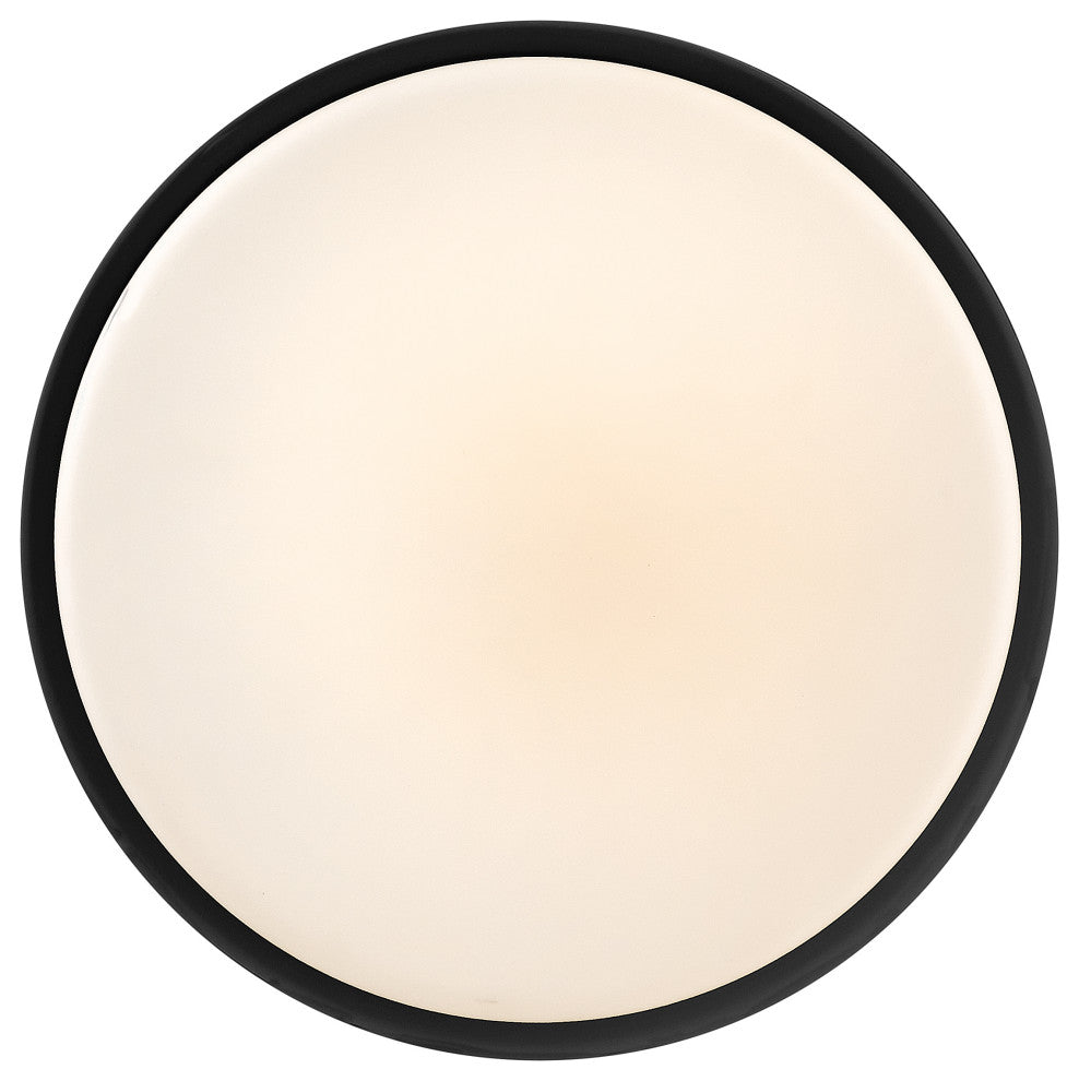 Hinkley Cedric Small Semi-Flush Mount, Black