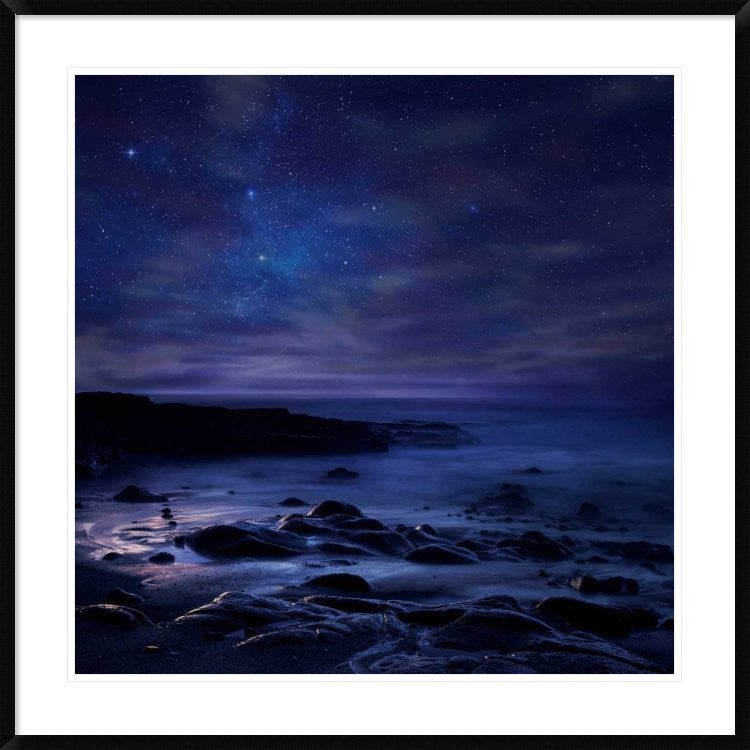 "Insomnia" Framed Digital Print by Sebastien Del Grosso, 38"x38"