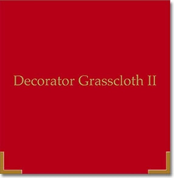 Decorator, Grasscloth Texture Wallpaper Gray Roll