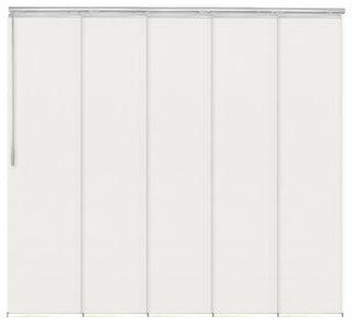 Amour 5-Panel Track Extendable Vertical Blinds 58-110"W