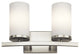 Bath 2-Light, Brushed Nickel