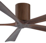 Irene-5H, Ceiling Fan, Walnut Tone Finish/Walnut Blades, 60"