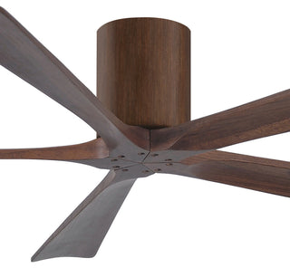 Irene-5H, Ceiling Fan, Walnut Tone Finish/Walnut Blades, 60"