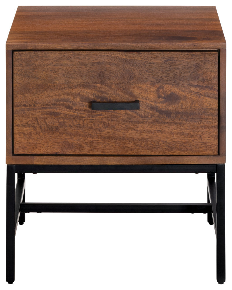 Eden Night Stand Table, Walnut