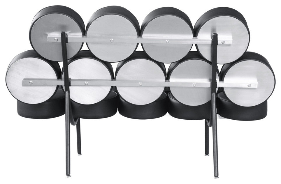 Modern Classics Circle Sofa, Black