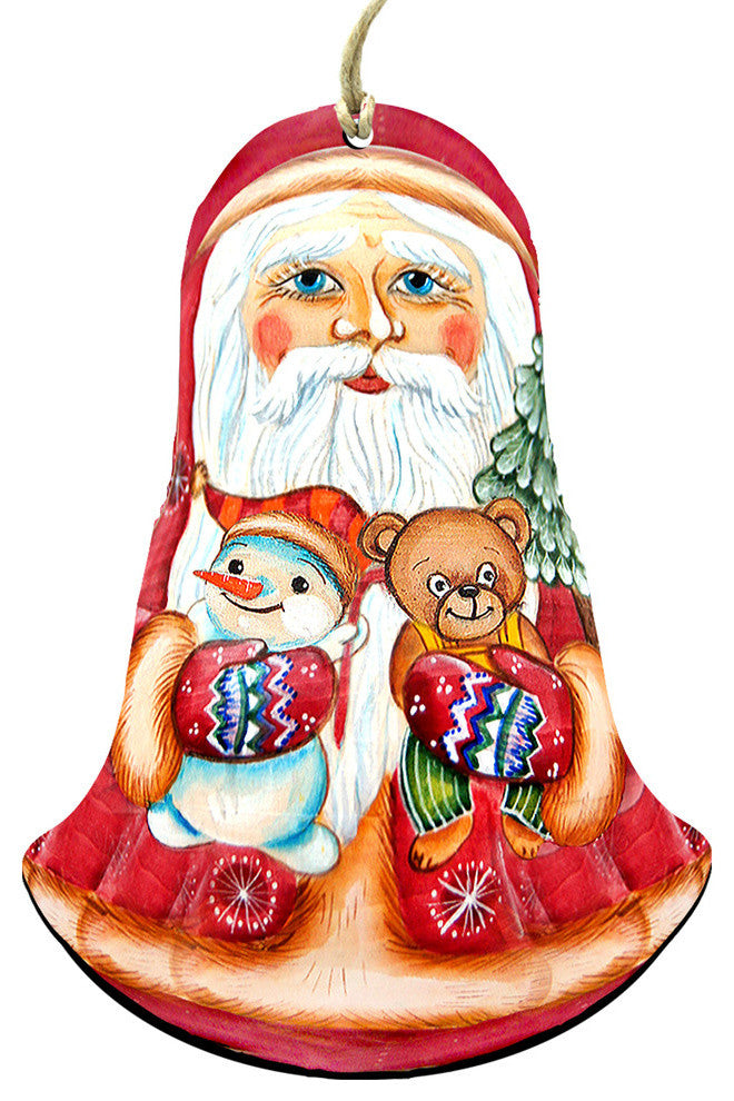 Santa Ropy-Poly Ornament