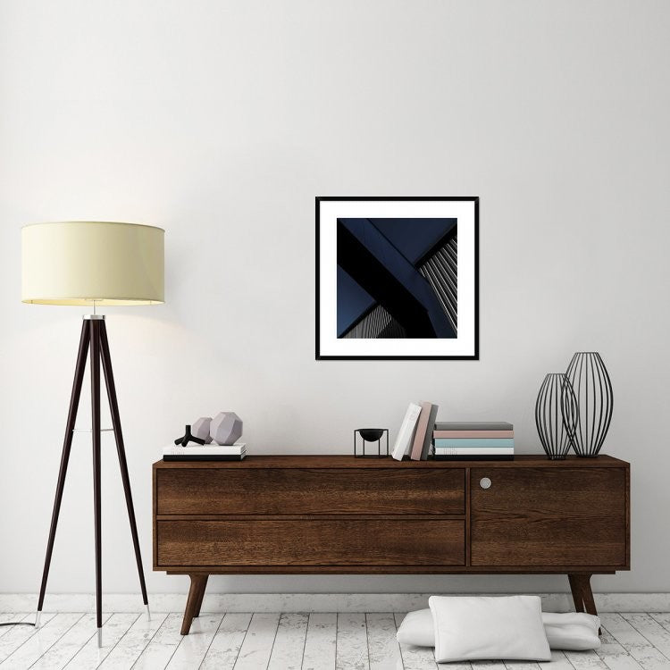 "The X Factor" Framed Digital Print by Gilbert Claes, 30x30"
