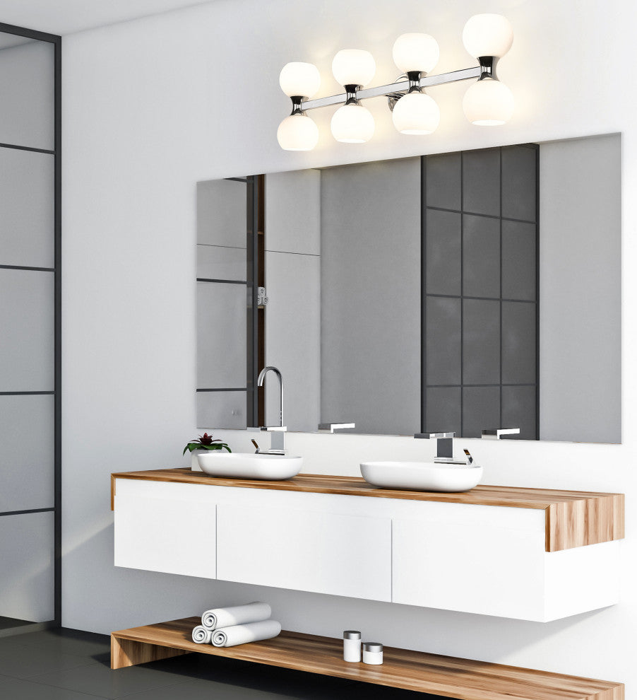 Z-LITE 8-Light Vanity, Chrome