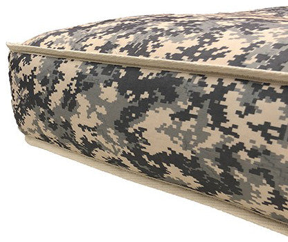 8" Camo Double Foam Twin Mattress