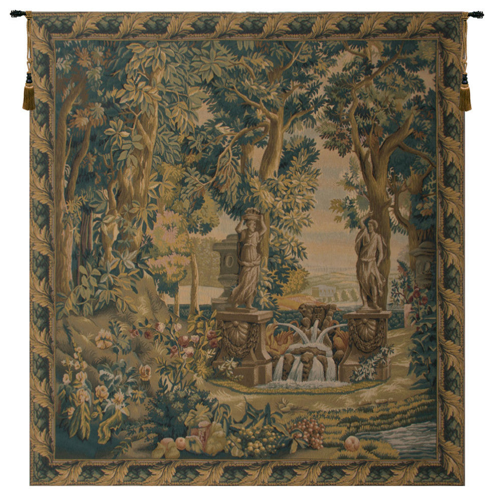 Villa Garden Classic Belgian Wall Tapestry