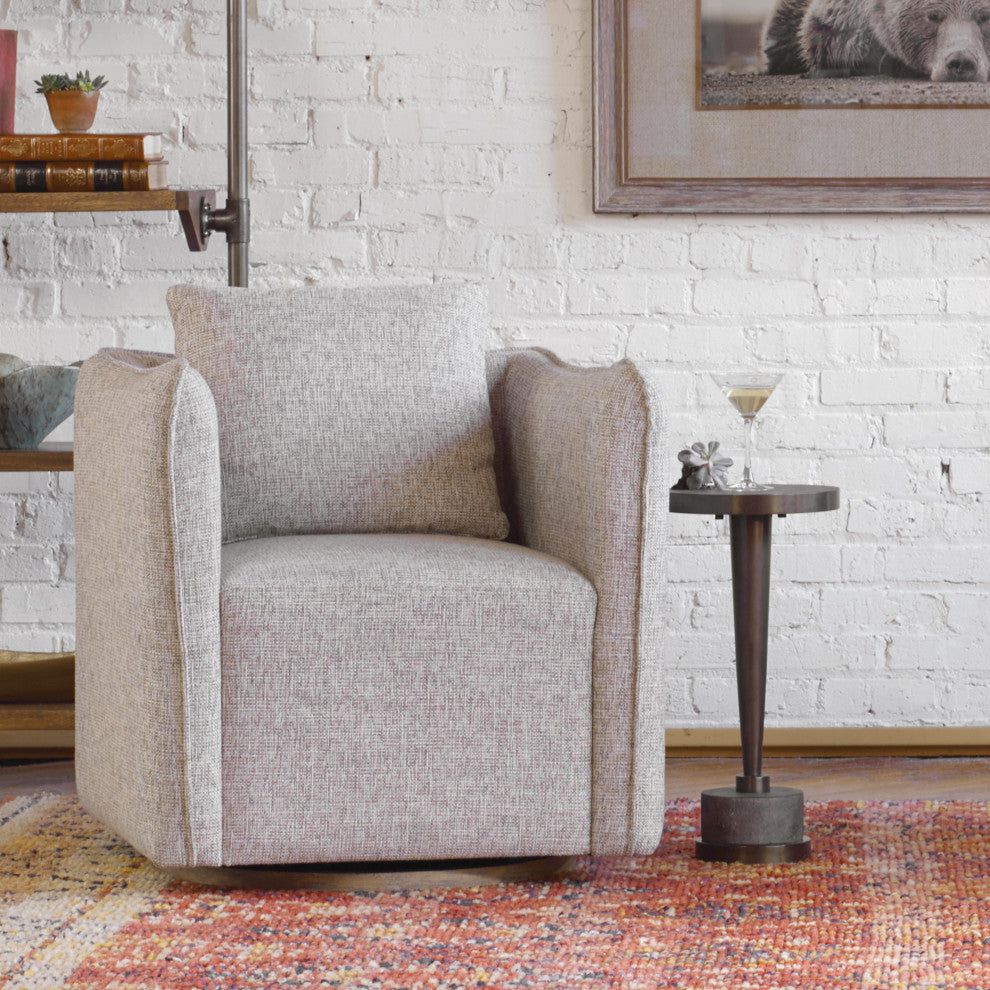 New Uttermost Masika Bronze Accent Table