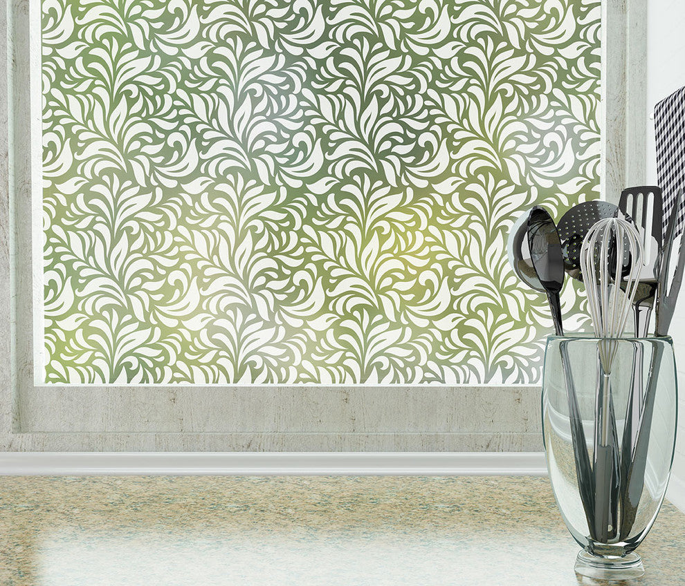 Carlyle Privacy Window Film, Non-Adhesive, Standard 36"x48"