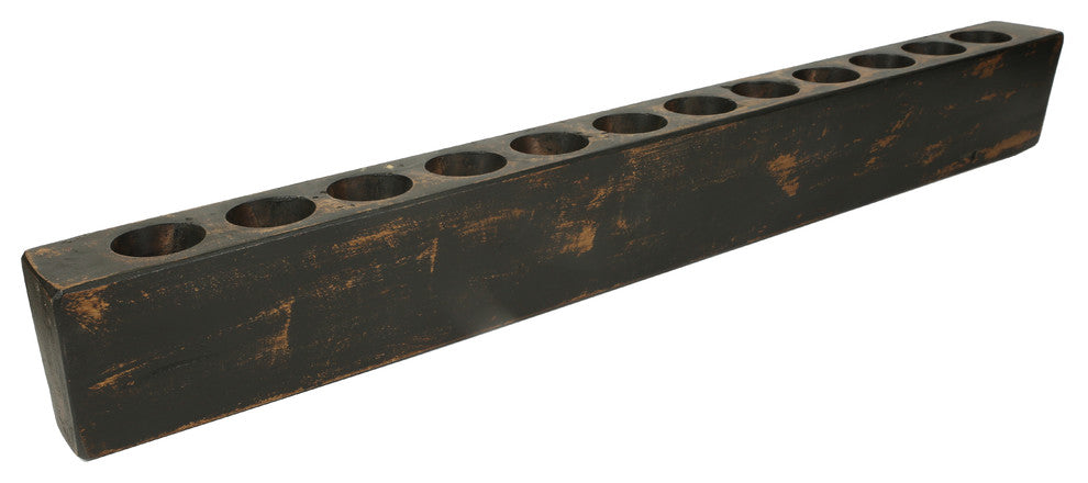 Sugar Mold Large, 12 Hole Candleholder, Mold Only, Black