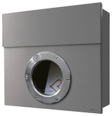 Letterman 1 Mailbox, Silver