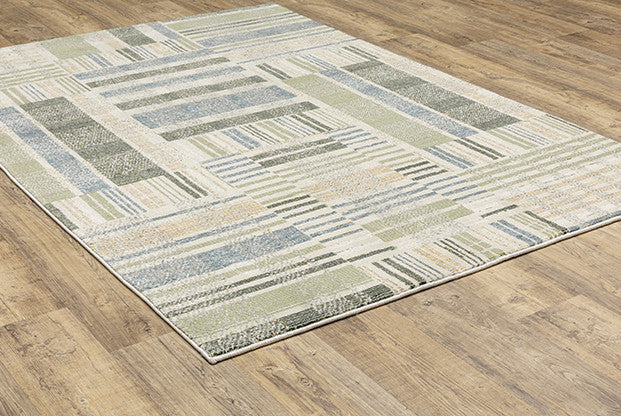 Oriental Weavers Atlas Indoor Rug Blue/Green 8'6"x11'7"