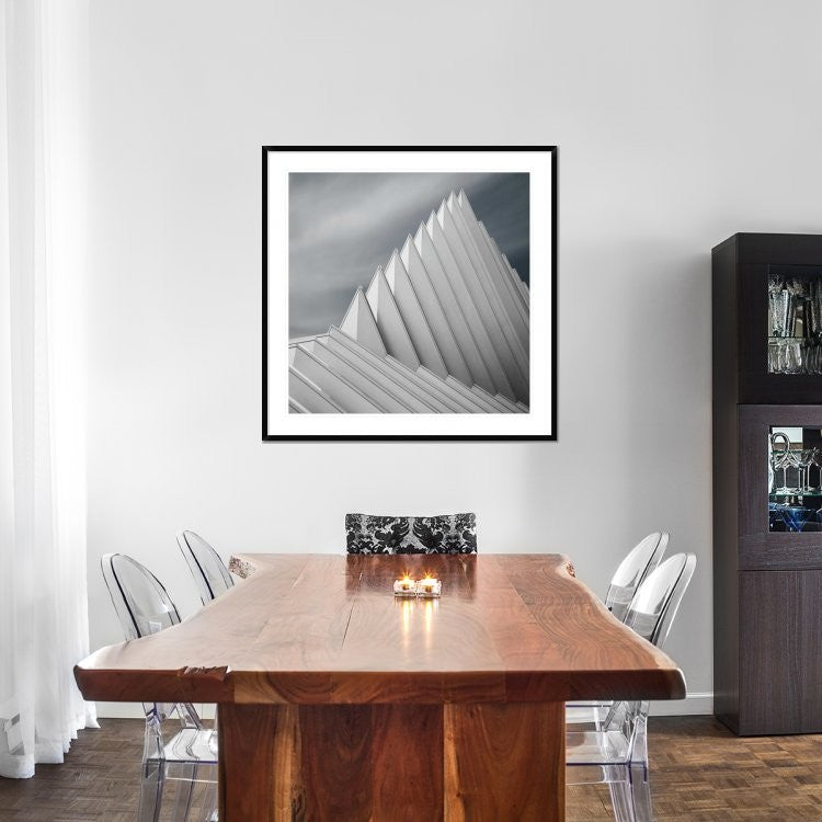 "Agtama" Framed Digital Print by Gilbert Claes, 44x44"