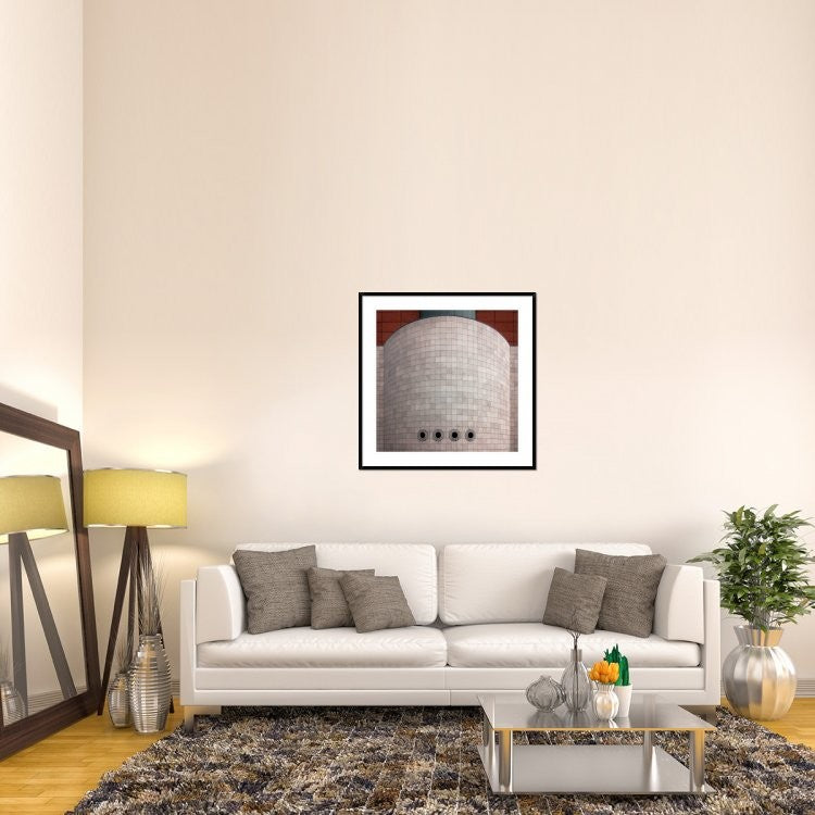 "Brewery Artois" Framed Digital Print by Gilbert Claes, 38"x38"