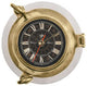 Aluminum Porthole Clock