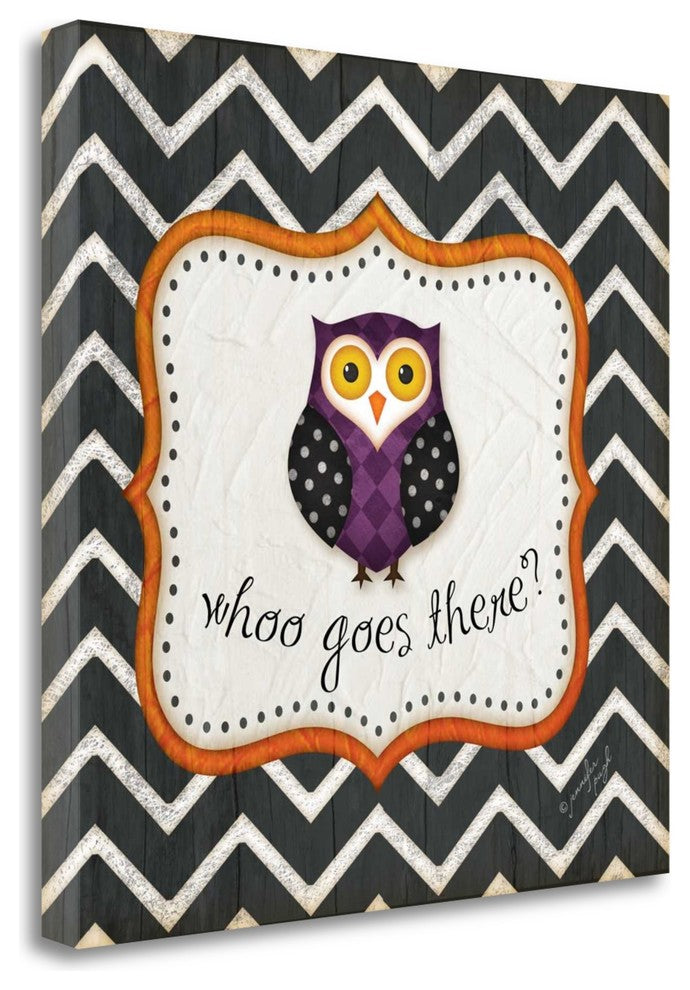 "Who Goes There" By Jennifer Pugh, Giclee Print on Gallery Wrap Canvas