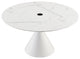 Piper White Round Dining Table