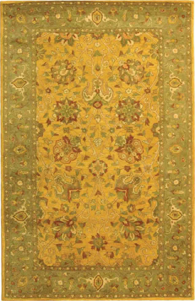 Antiquities Yellow Area Rug AT21C - 3' x 5'