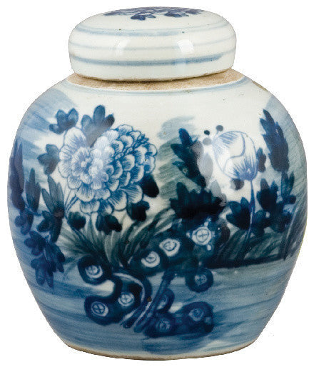 Porcelain Blue and White Jar