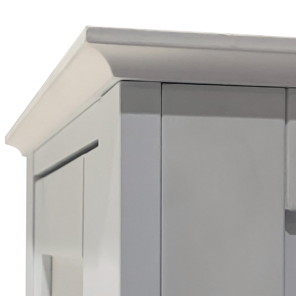 Gewnee Tall Narrow Tower Freestanding Cabinet