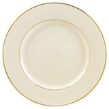 Cream Double Gold Luncheon Plates, Set of 6