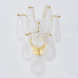 Darcia 20.25" High Aged Brass Wall Sconce