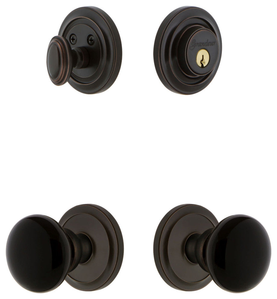 Grandeur CIRCOV_SP_ESET_234 Circulaire Solid Brass Rose Single - Timeless