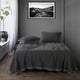 Waffle Weave Cotton Coverlet Set, 3 Piece, Slate, King