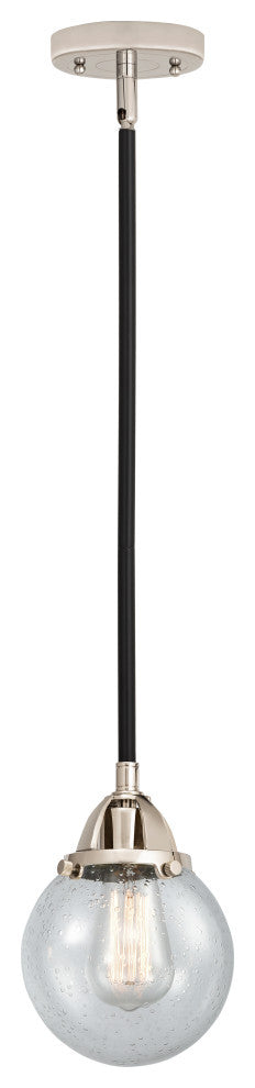 Beacon Mini Pendant, Black Polished Nickel, Seedy, Seedy