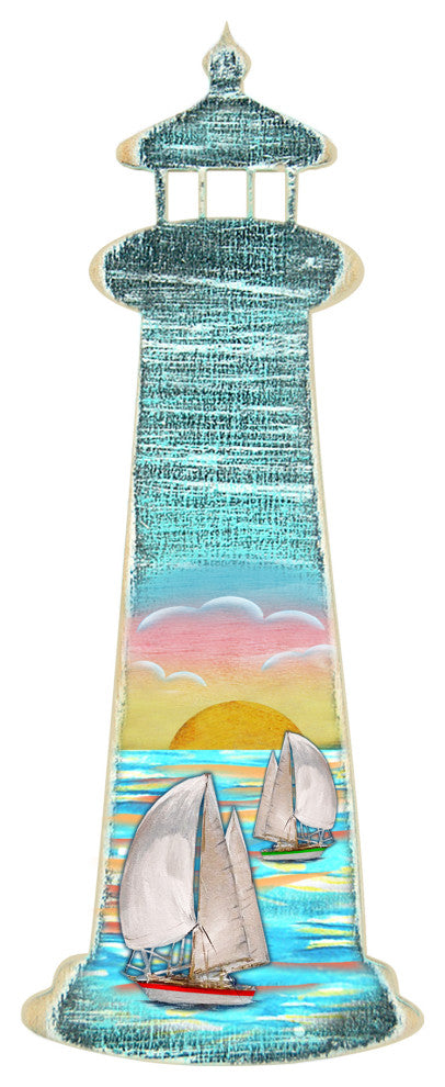 Whale Scenic Coastal Ornament