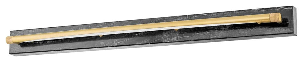 Hayden Large 1-Light Wall Sconce Aged Brass