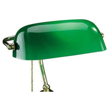 Green Glass Lamp Shade Replacement Bankers