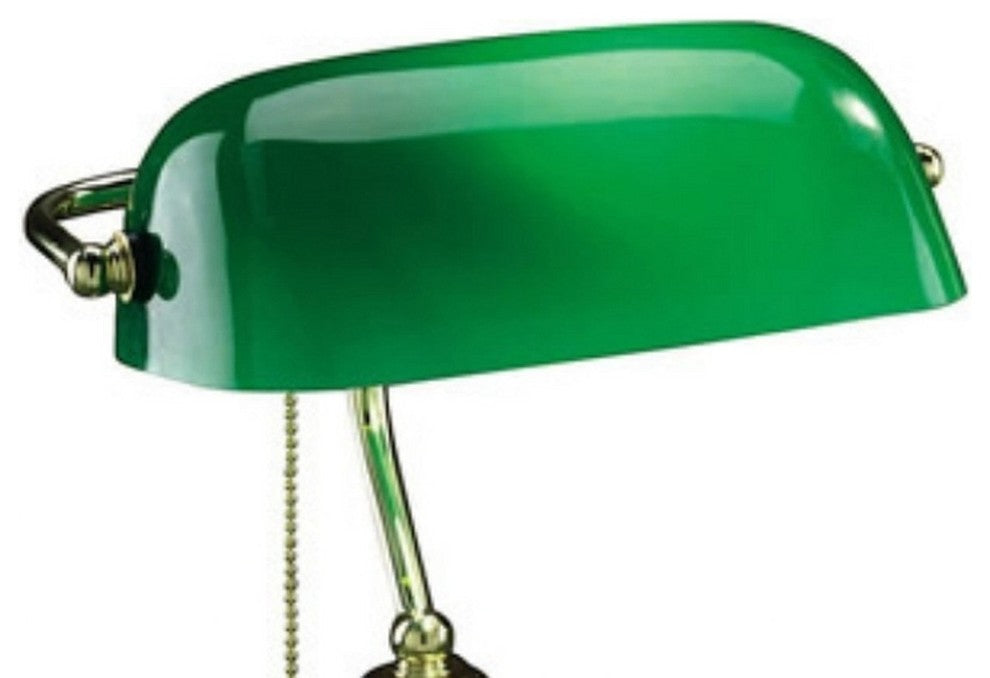 Green Glass Lamp Shade Replacement Bankers