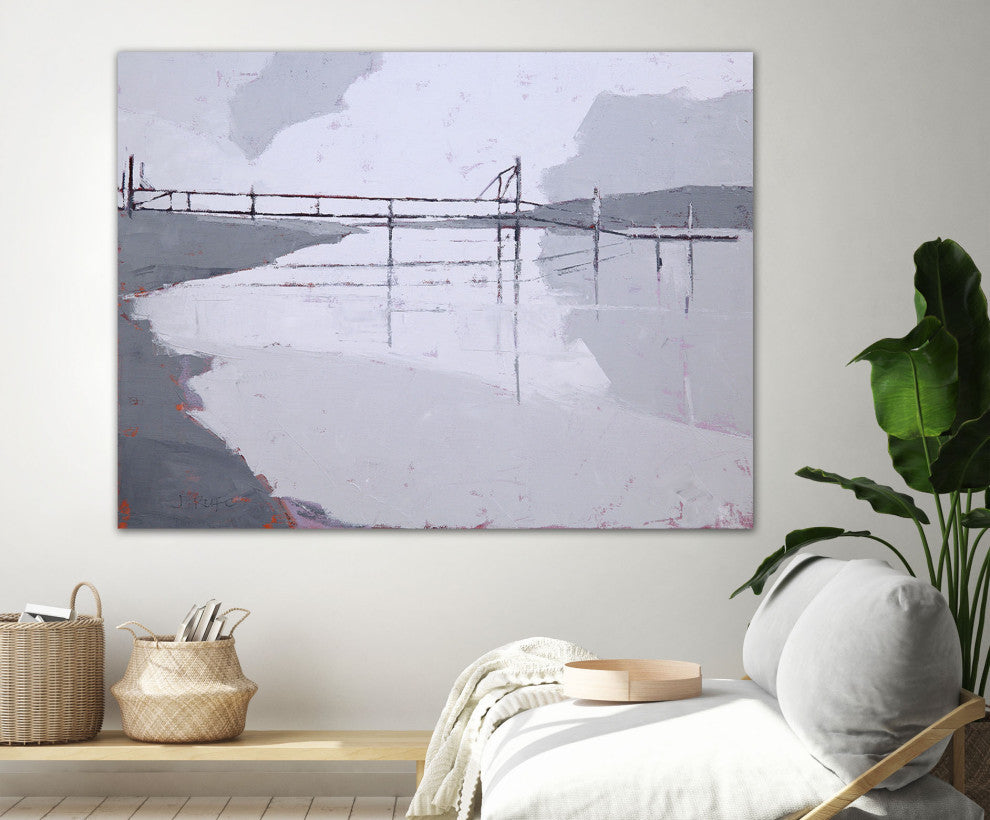 Tidal River - 72 x 54 by John Rufo