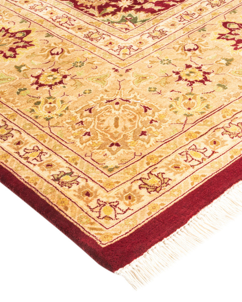 Mogul, One-of-a-Kind Hand-Knotted Area Rug Red, 9' 0" x 18' 5"