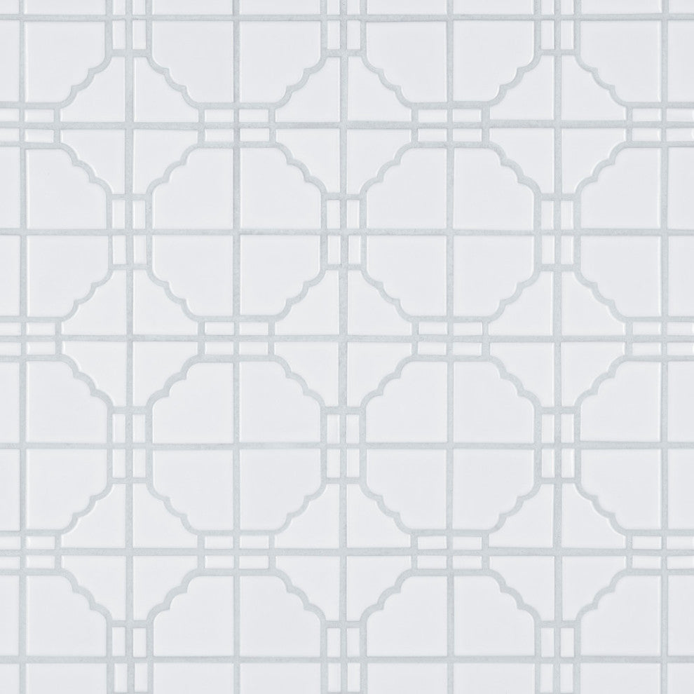 Osaka Glossy White Porcelain Floor and Wall Tile