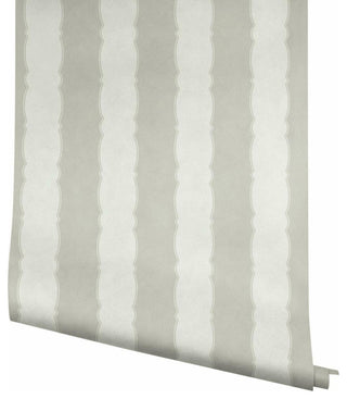 Scalloped Stripe Wallpaper