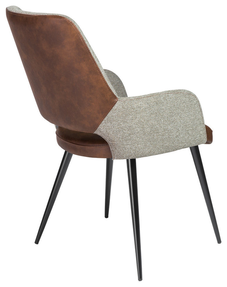 Desi Arm Chair, Dark Brown