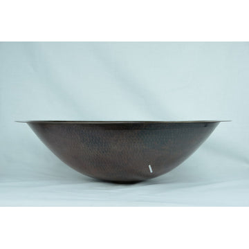Oval jumbo sink 21" Copper Sink