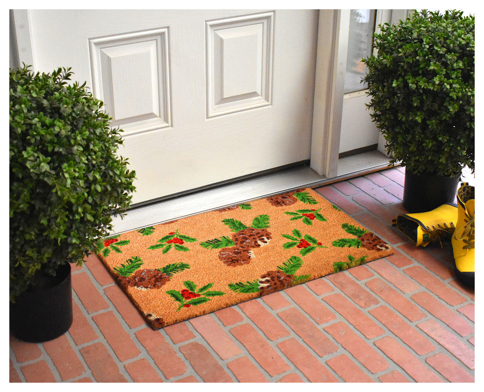 Calloway Mills Christmas Berries Doormat 17"x29"