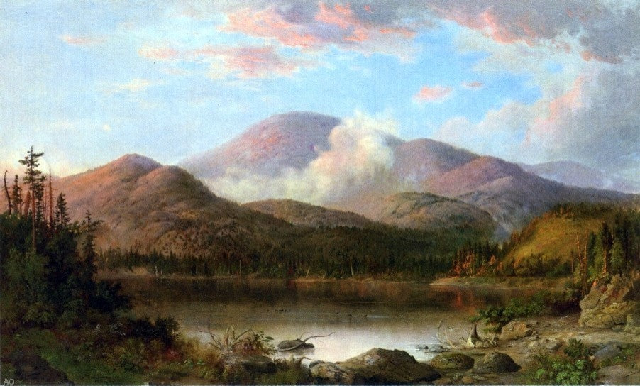 Robert Scott Duncanson Mount Oxford Wall Decal