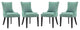 Marquis Dining Chair Fabric Set of 4, Laguna
