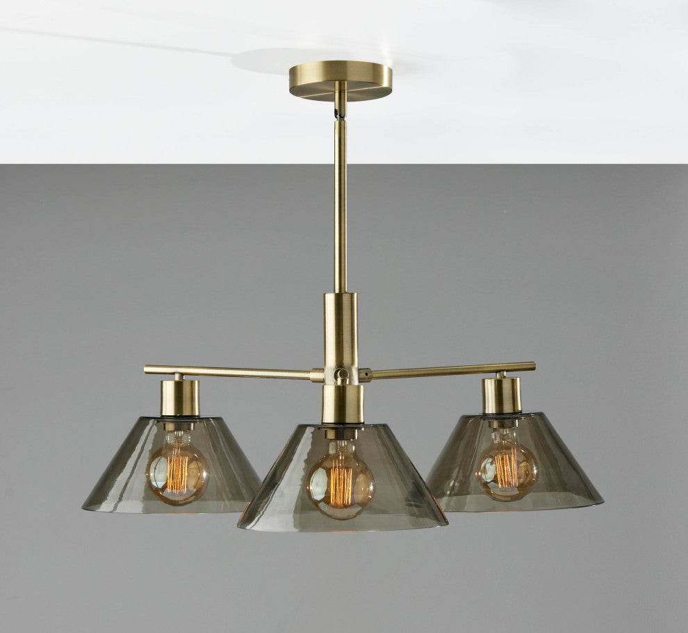 Zoe 3 Light Chandelier