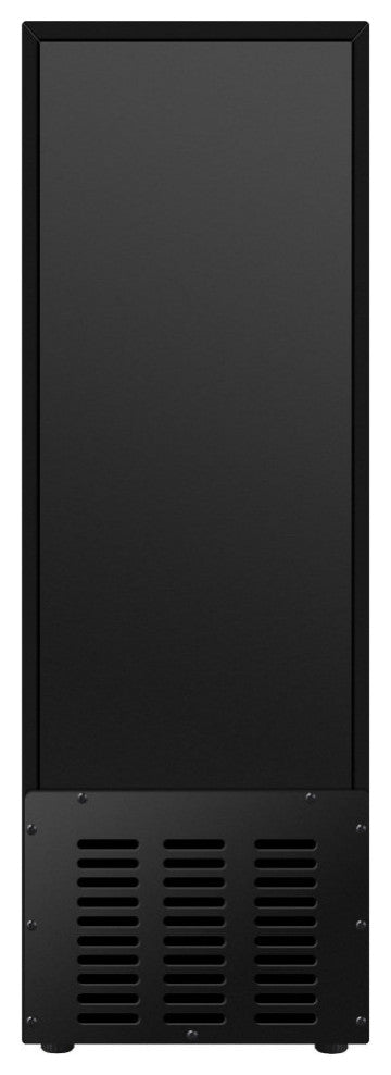 18 bottle Built-in/Freestanding Wine Ref with 7 color LED Lights, Black