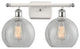 Innovations Lighting 516-2W-WPC-G125-8 Athens 2 Light 16" Bath Vanity Light